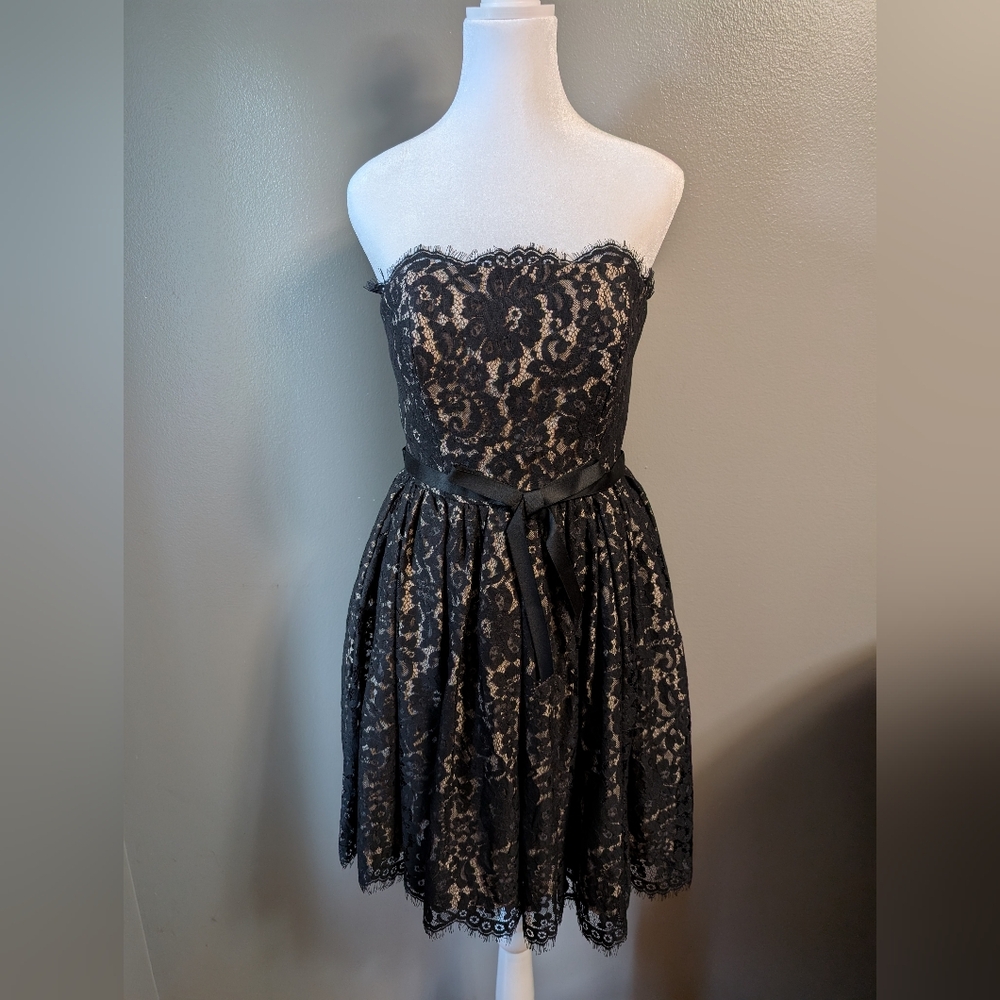 Robert Rodriguez/Target/Neiman Marcus Collab Blk Lace Cocktail Party Dress Sz 6‎